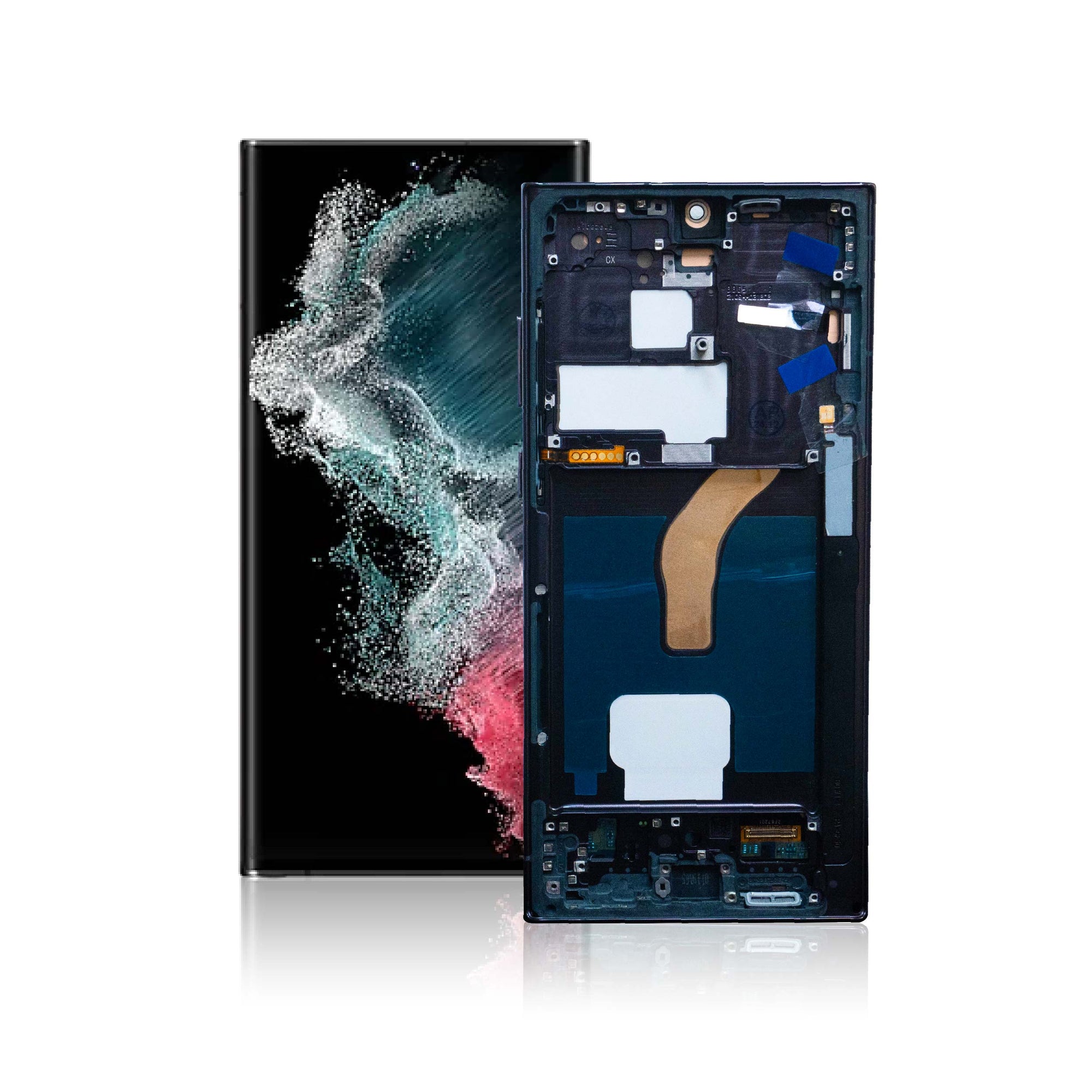 LCD หน้าจอมือถือ จอ TFT สำหรับ Samsung S22 Ultra