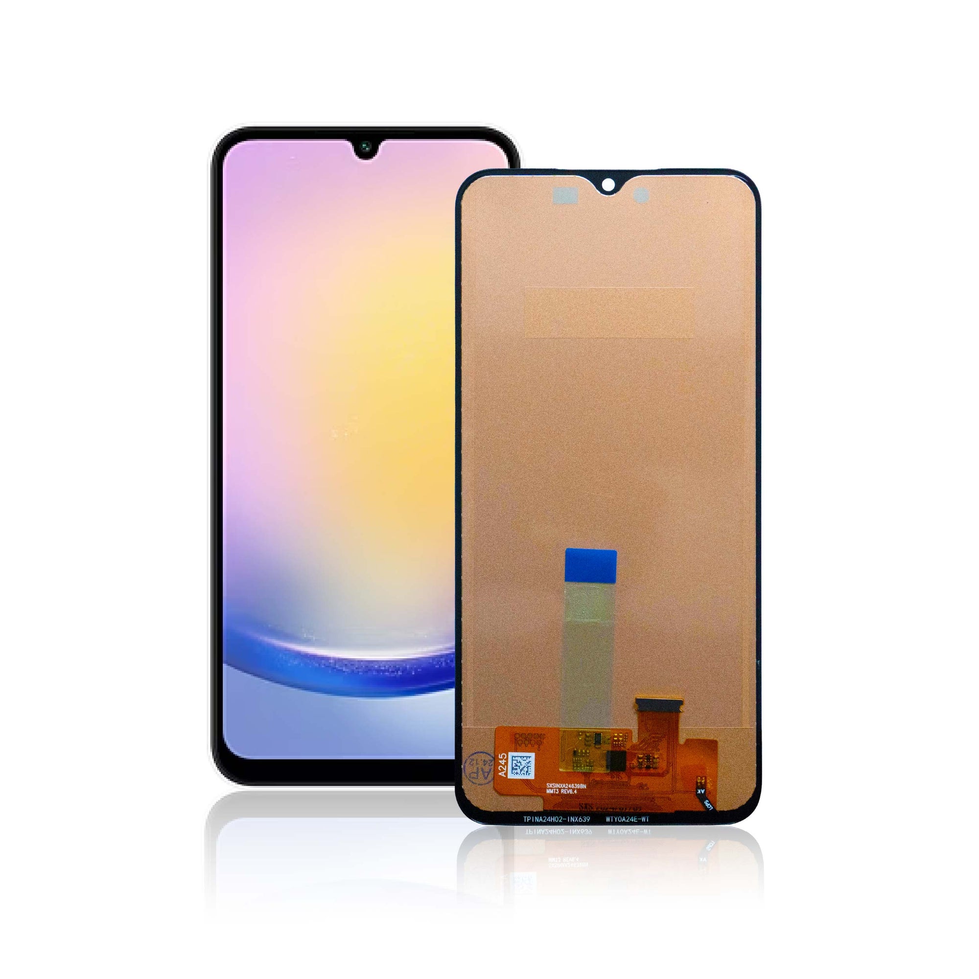 LCD หน้าจอมือถือ จอ TFT สำหรับ Samsung A25