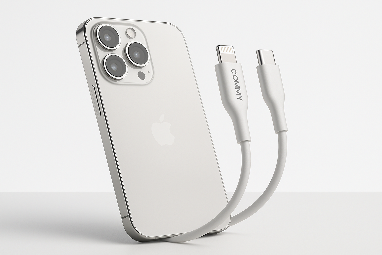ok the cable head must my brand logo (Commy) on it.