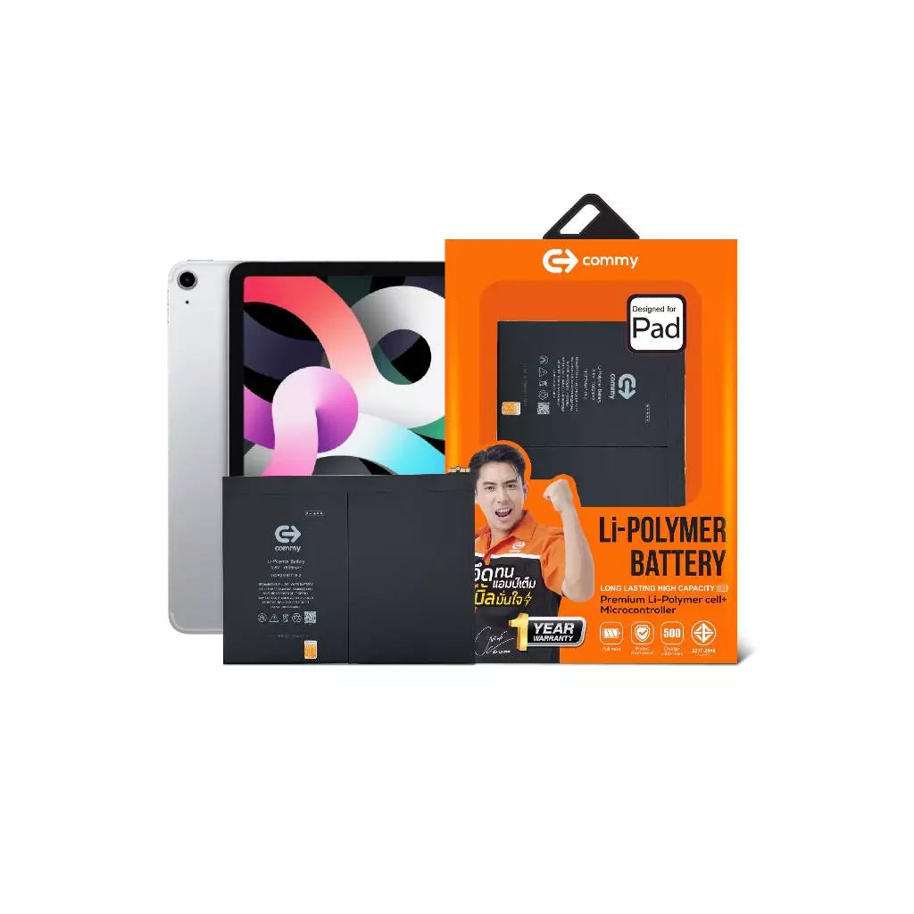 แบตเตอรี่ iPad รุ่น Air4/Air5/A2288/7606 mAh