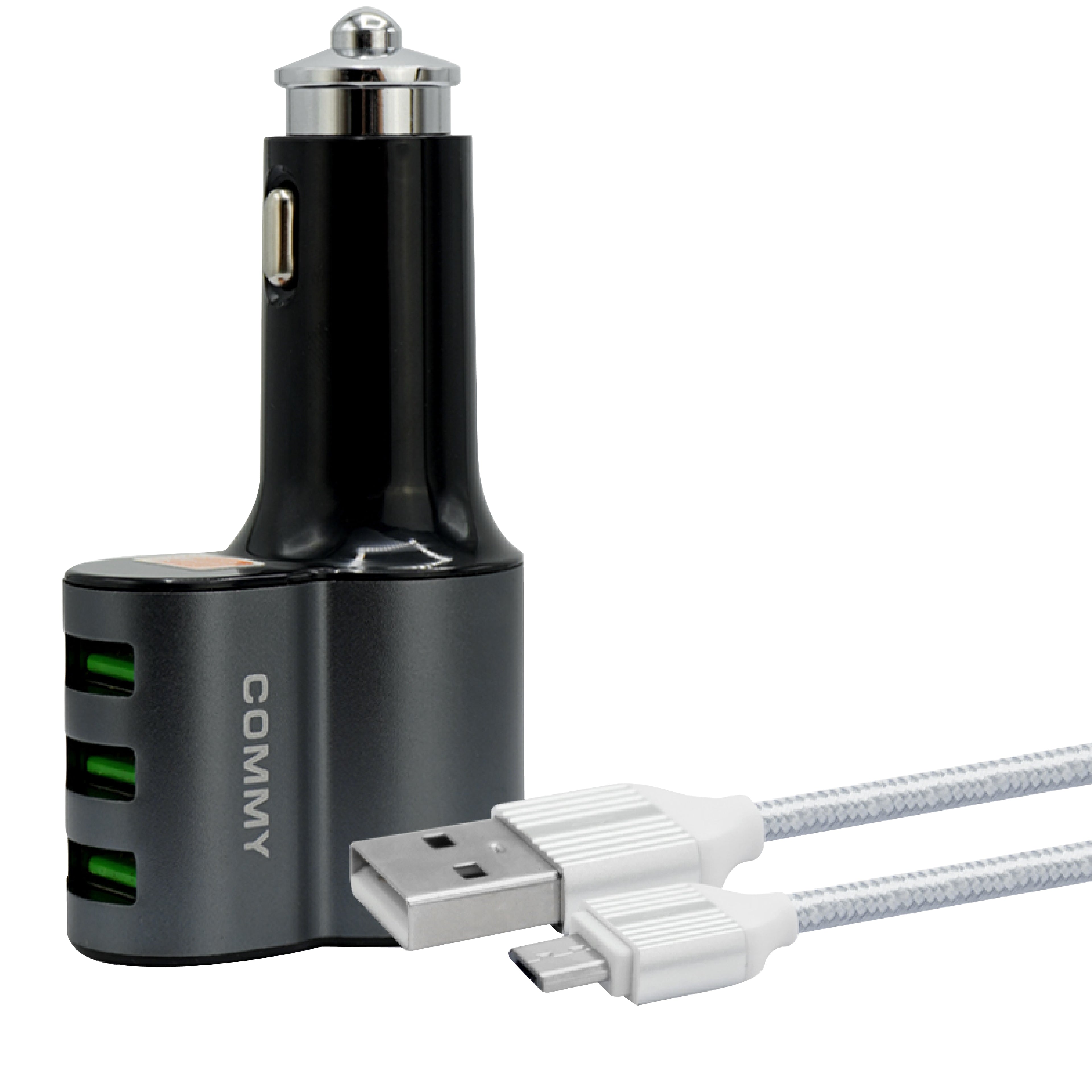 ที่ชาร์จในรถ รุ่น CU001 5.1A Dual USB (Micro)