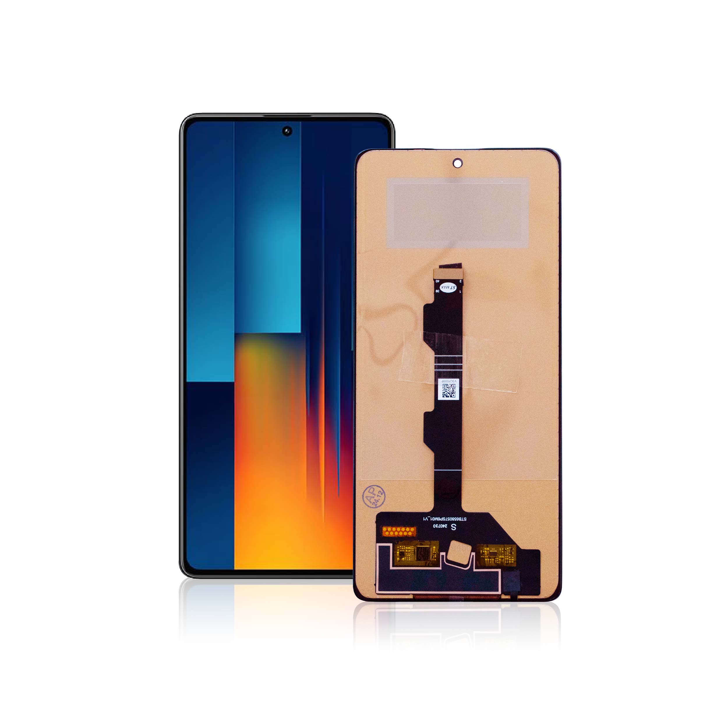 LCD หน้าจอมือถือ จอ TFT สำหรับ Poco M6 Pro 5G