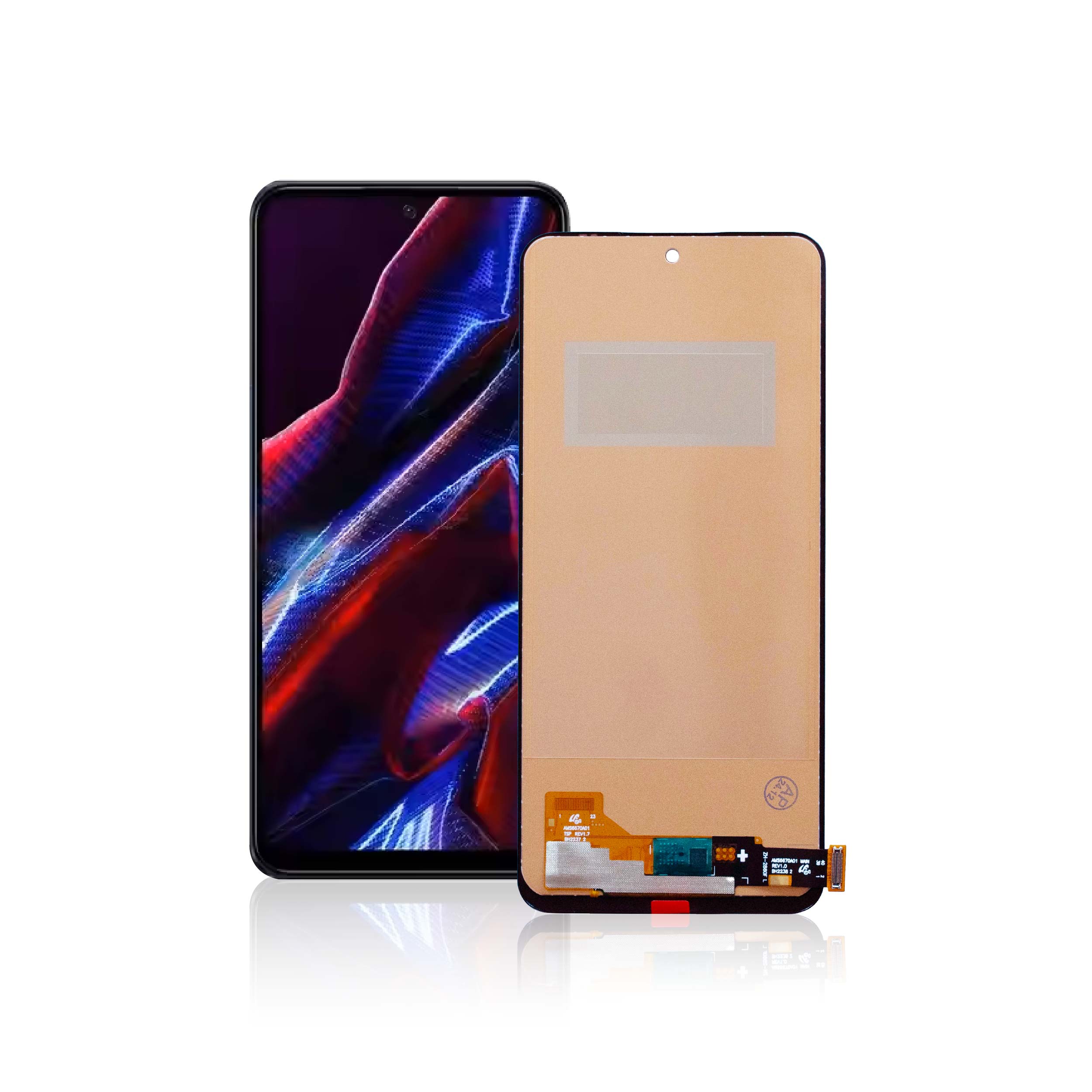 LCD หน้าจอมือถือ จอ TFT สำหรับ Poco X5 5G