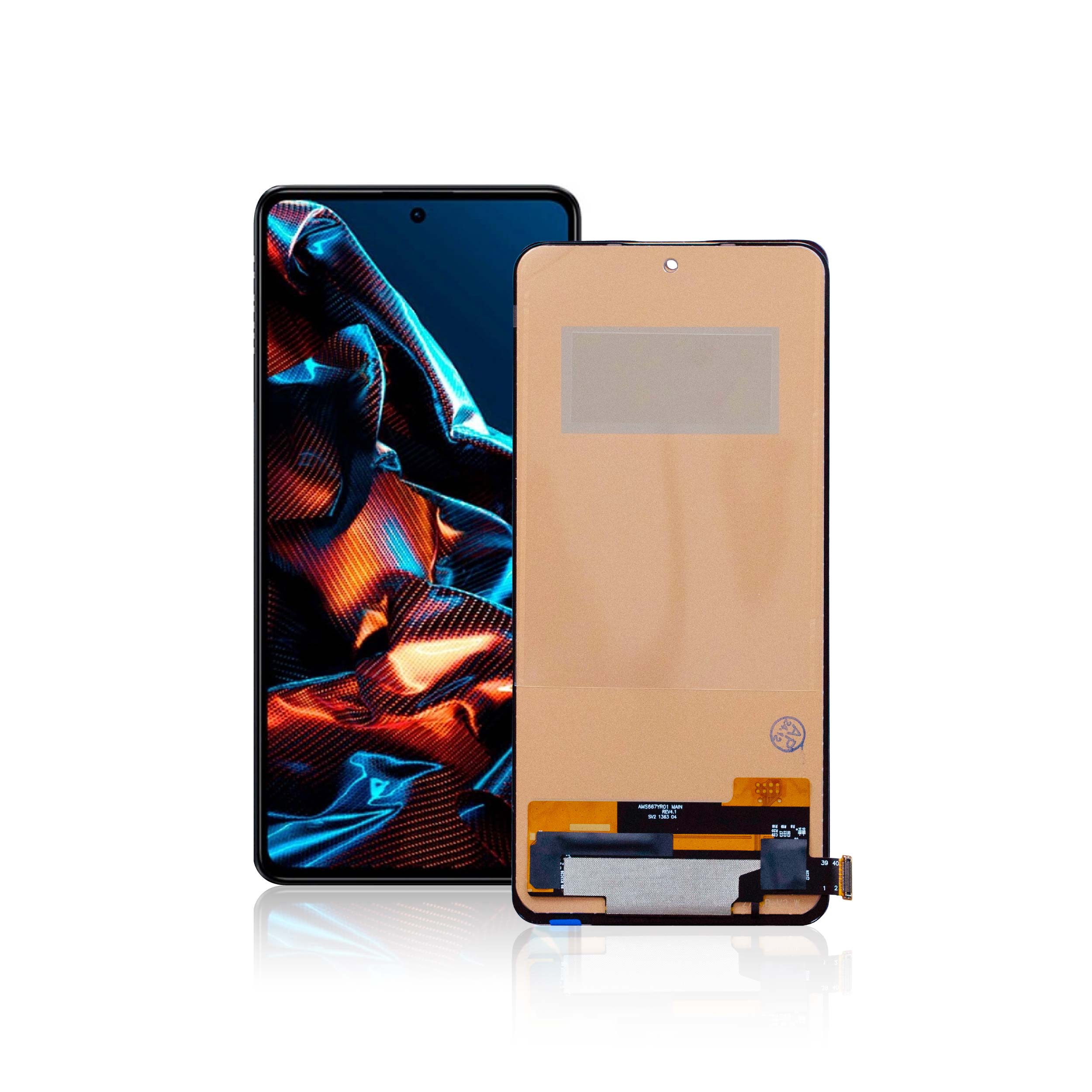 LCD หน้าจอมือถือ จอ TFT สำหรับ Poco X5 Pro 5G