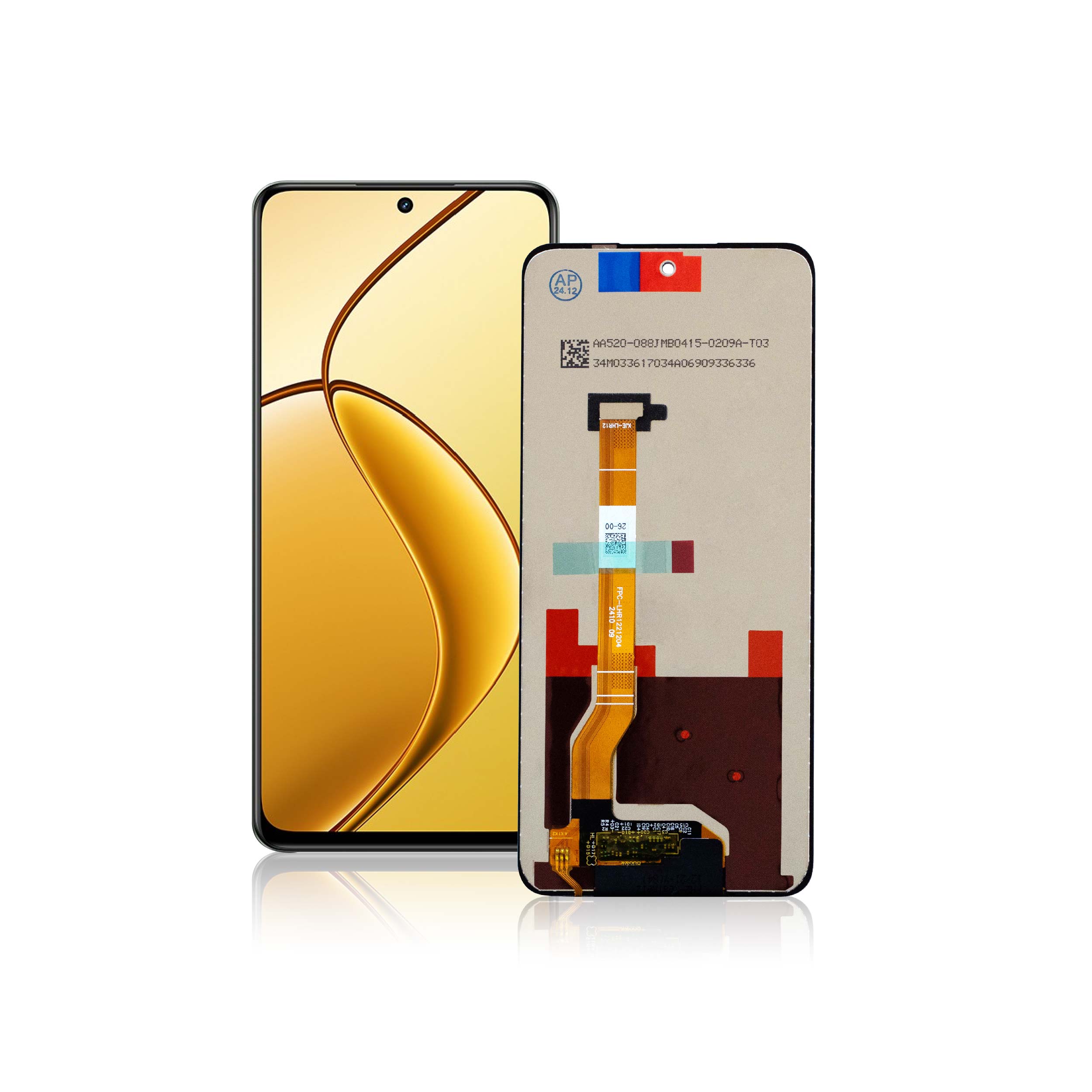 LCD หน้าจอมือถือ จอ TFT สำหรับ Realme 12X 5G