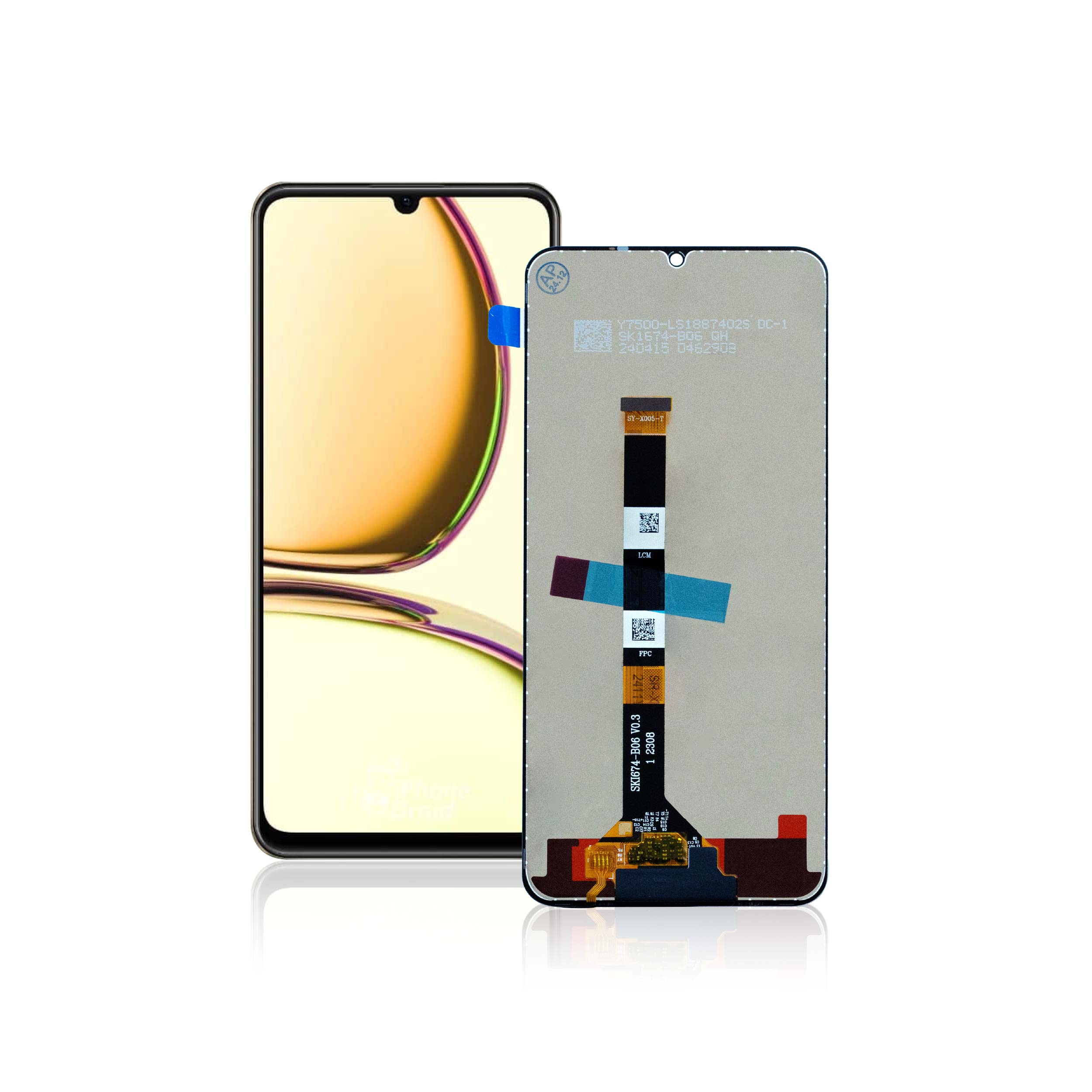 LCD หน้าจอมือถือ จอ TFT สำหรับ Realme C53