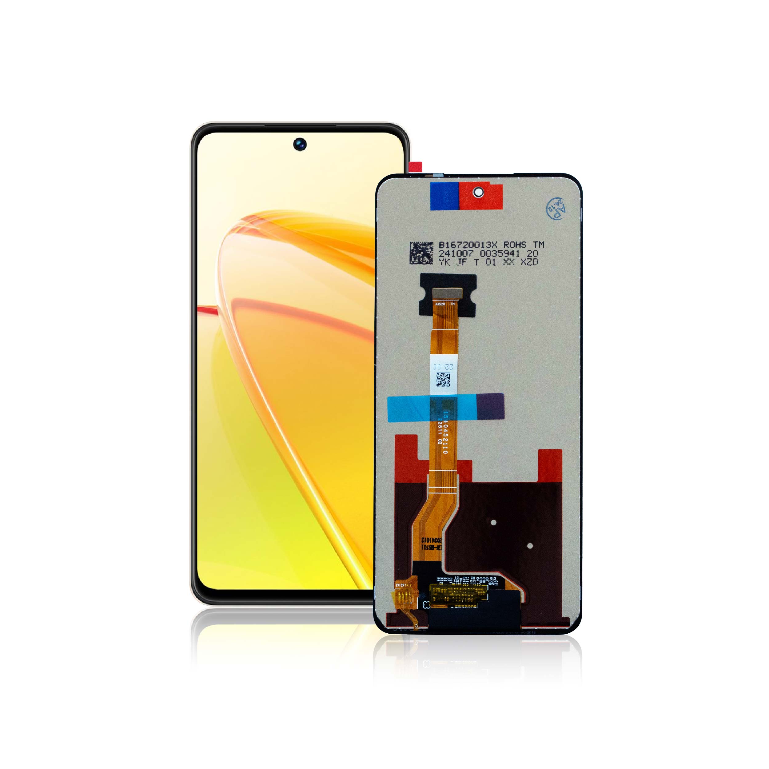 LCD หน้าจอมือถือ จอ TFT สำหรับ Realme C55