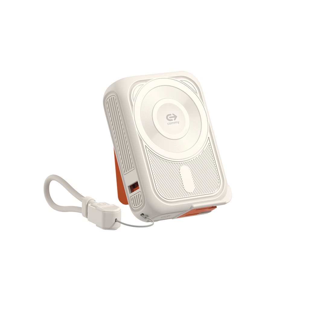 Powerbank Magsafe Wireless charge พร้อมสาย ขาปลั๊ก รุ่น PB-AC001 10,000 แอมป์