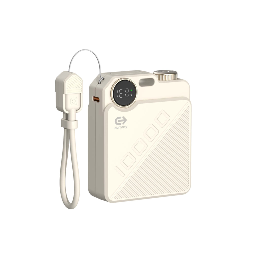 Powerbank มินิ มีสายในตัว รุ่น PB-B001 10,000 แอมป์