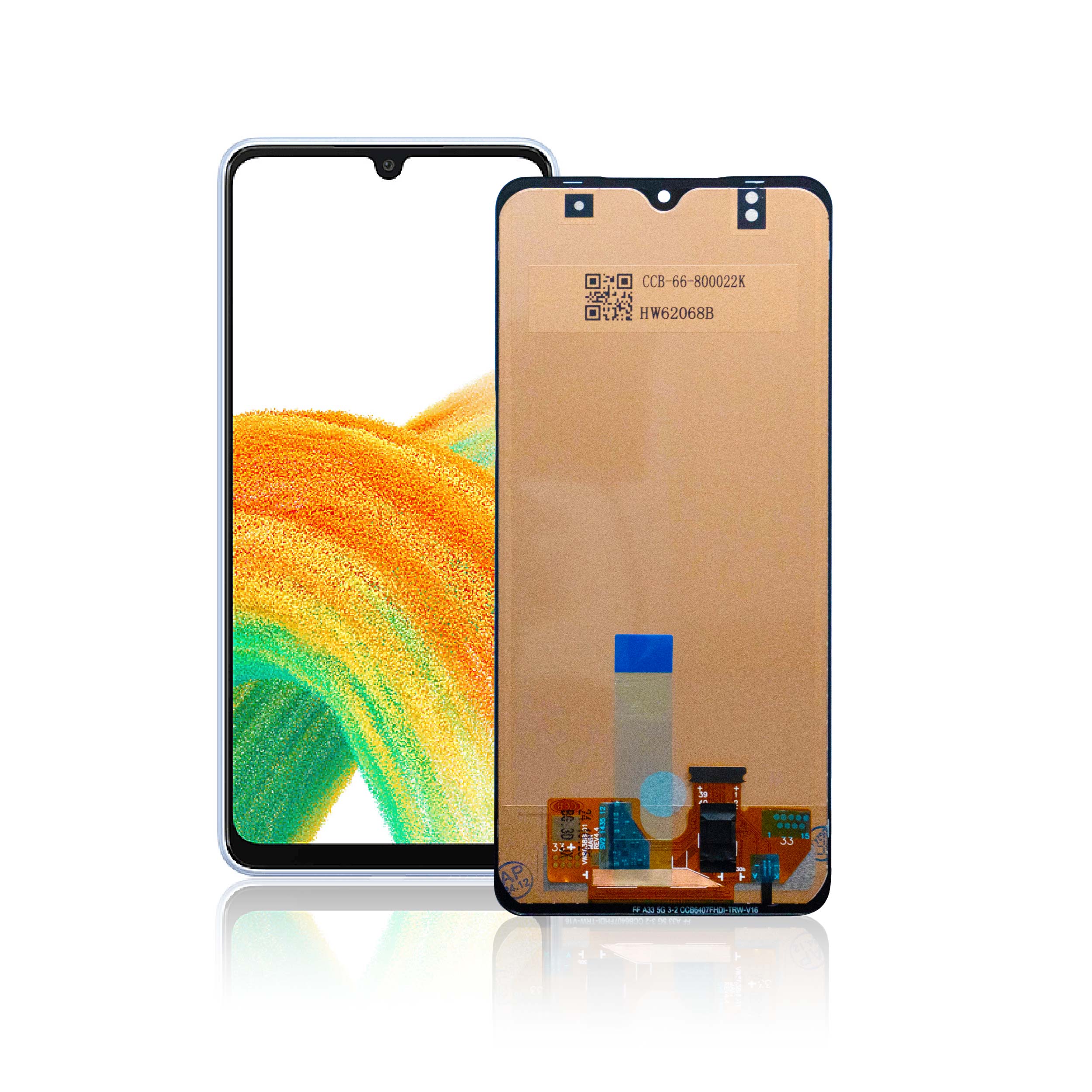 LCD หน้าจอมือถือ จอ TFT สำหรับ Samsung A33 5G