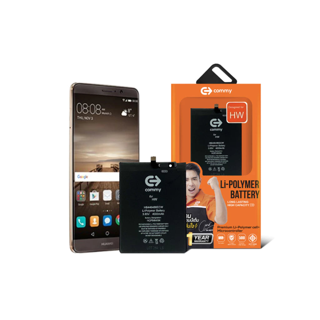 แบตเตอรี่ Huawei รุ่น Nova 3E/P9/P9 Lite/Y6 Prime/Y7 Prime/Y7 (2018)/Y6 (2018)/HB366481ECW 3000mAh Li-Po