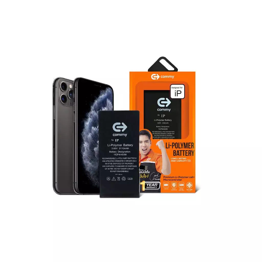 แบตเตอรี่ iPhone รุ่น iPhone Xr 2942 mAh